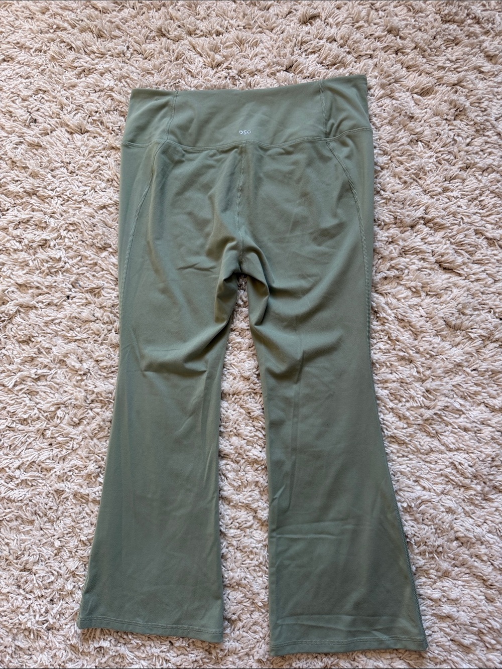 DSG Olive Flare Active Leggings